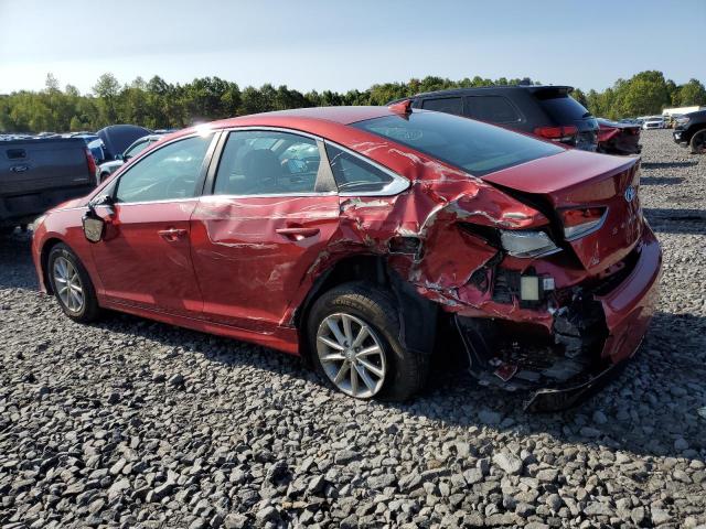 5NPE24AFXKH789936 - 2019 HYUNDAI SONATA SE 红色 照片 2