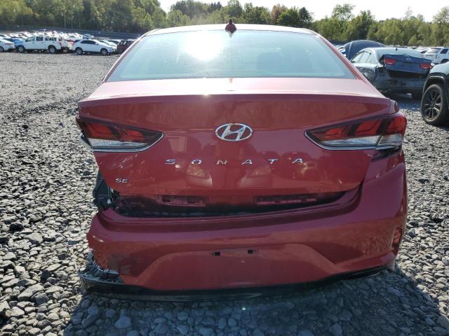 5NPE24AFXKH789936 - 2019 HYUNDAI SONATA SE 红色 照片 6