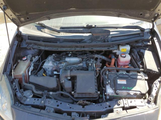 JTDKN3DP6E3064360 - 2014 TOYOTA PRIUS PLUG GRAY photo 12