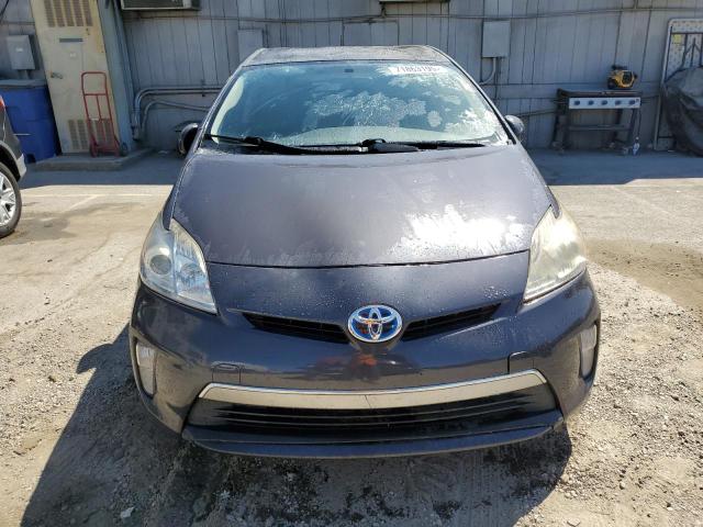JTDKN3DP6E3064360 - 2014 TOYOTA PRIUS PLUG GRAY photo 5