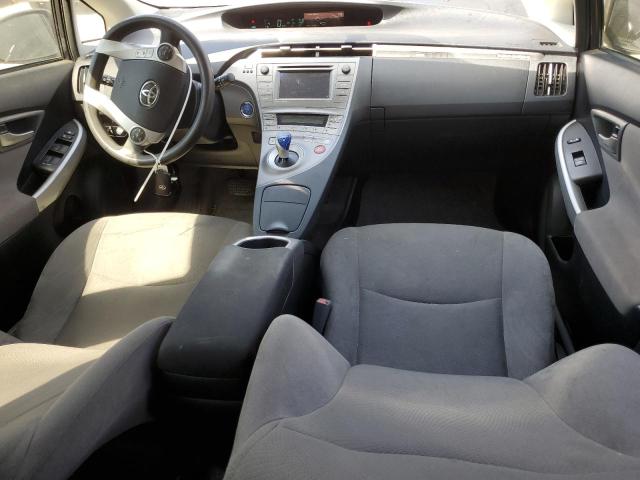 JTDKN3DP6E3064360 - 2014 TOYOTA PRIUS PLUG GRAY photo 8
