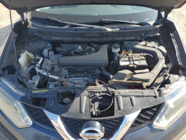 5N1AT2MT3GC875718 - 2016 NISSAN ROGUE S BLUE photo 12