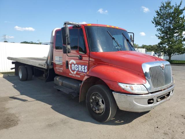 1HTMMAAM34H651887 - 2004 INTERNATIONAL 4000 4300 RED photo 4