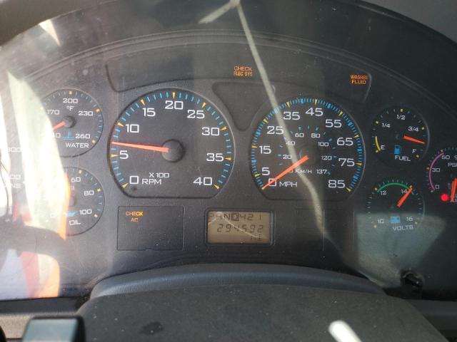 1HTMMAAM34H651887 - 2004 INTERNATIONAL 4000 4300 RED photo 9