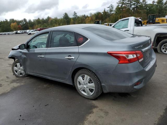 3N1AB7AP5HY408324 - 2017 NISSAN SENTRA S GRAY photo 2