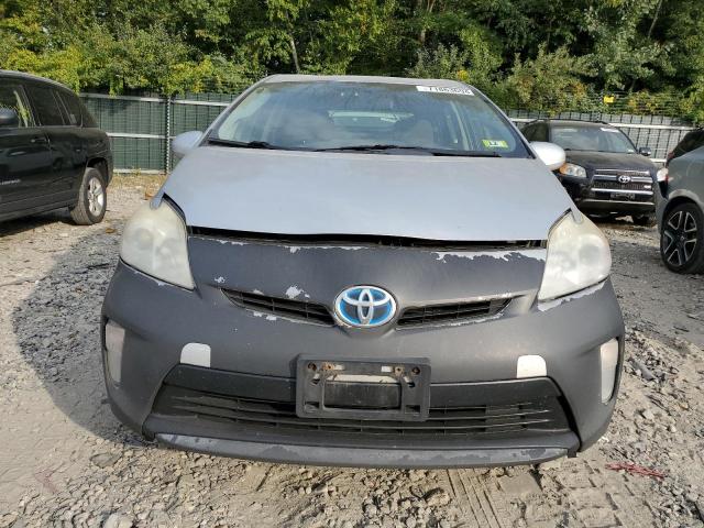 JTDKN3DU7D5610608 - 2013 TOYOTA PRIUS SILVER photo 5