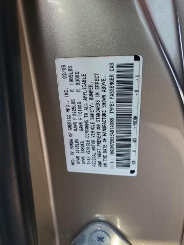 1HGCM72696A014088 - 2006 HONDA ACCORD EX GOLD photo 12