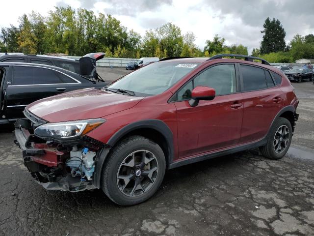 JF2GTADC8JH305928 - 2018 SUBARU CROSSTREK PREMIUM MAROON photo 1