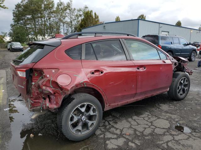 JF2GTADC8JH305928 - 2018 SUBARU CROSSTREK PREMIUM MAROON photo 3