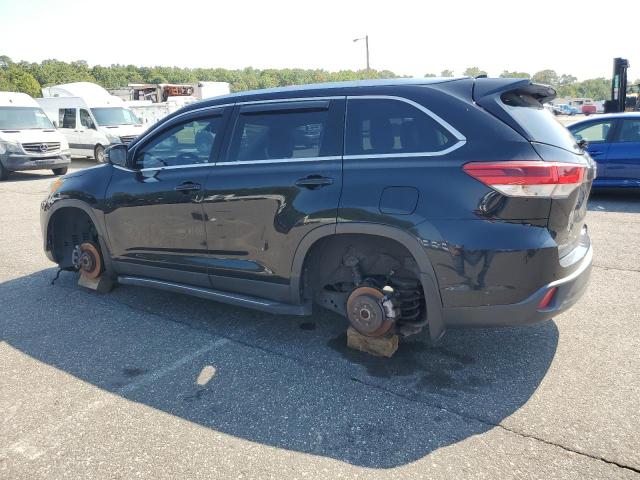 5TDJZRFH3KS623558 - 2019 TOYOTA HIGHLANDER SE BLACK photo 2