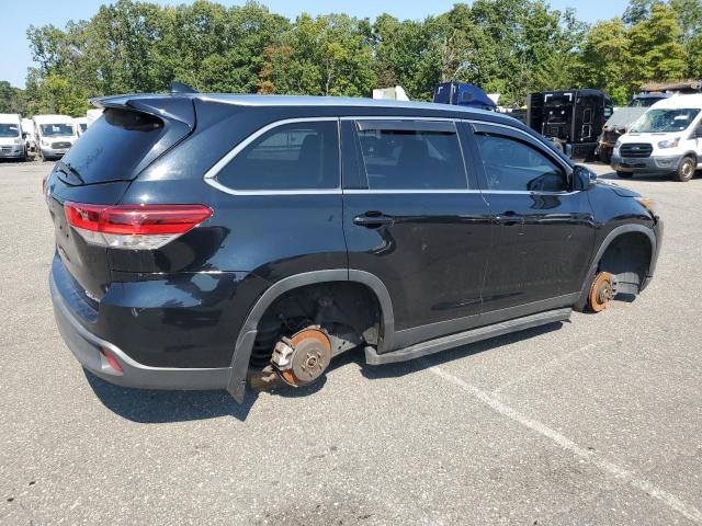 5TDJZRFH3KS623558 - 2019 TOYOTA HIGHLANDER SE BLACK photo 3