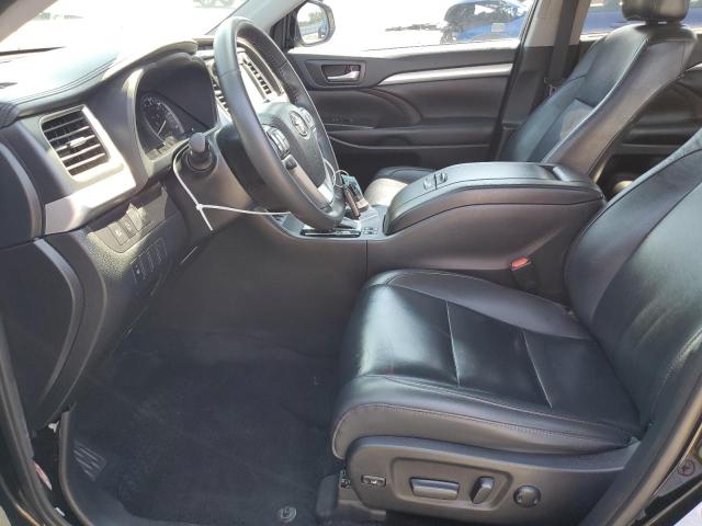 5TDJZRFH3KS623558 - 2019 TOYOTA HIGHLANDER SE BLACK photo 7