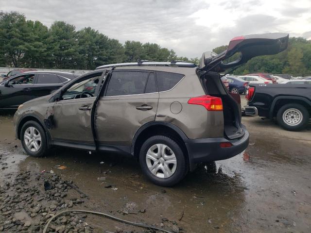 JTMBFREV0ED058240 - 2014 TOYOTA RAV4 LE BROWN photo 2