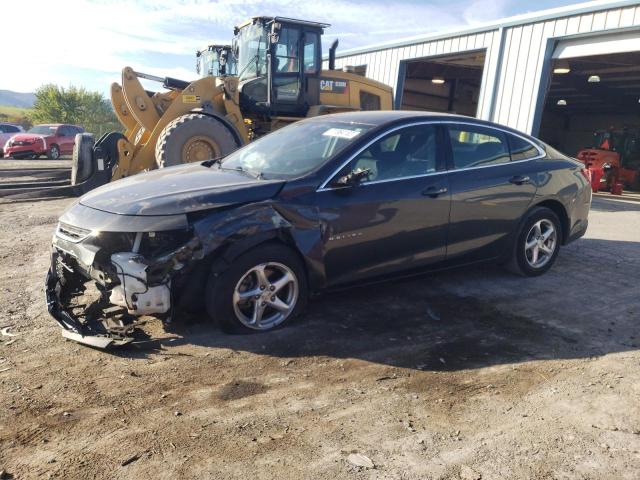 1G1ZB5STXHF273437 - 2017 CHEVROLET MALIBU LS GRAY photo 1