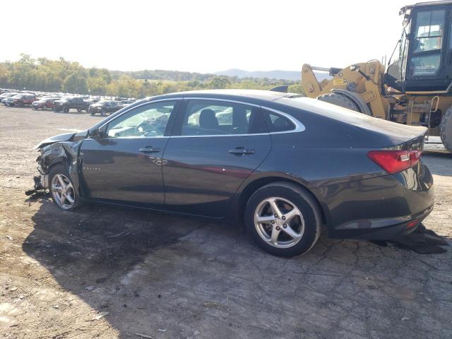 1G1ZB5STXHF273437 - 2017 CHEVROLET MALIBU LS GRAY photo 2