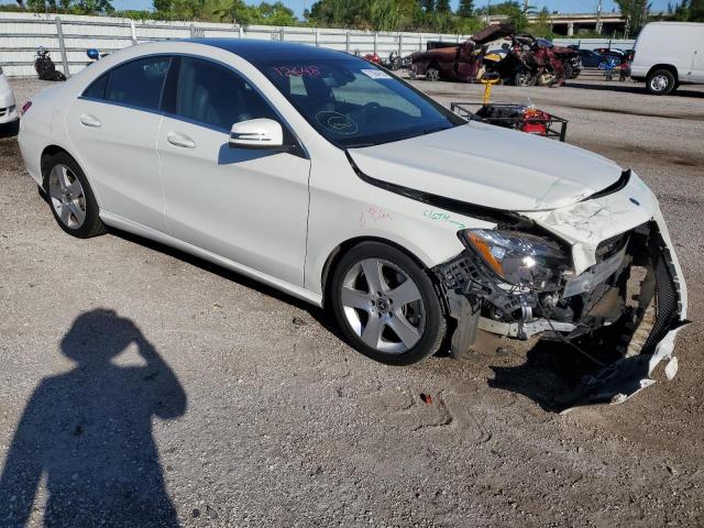 WDDSJ4GB1JN612335 - 2018 MERCEDES-BENZ CLA 250 4MATIC WHITE photo 4