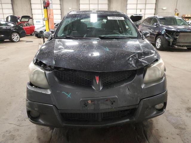 5Y2SL62884Z413775 - 2004 PONTIAC VIBE BLACK photo 5