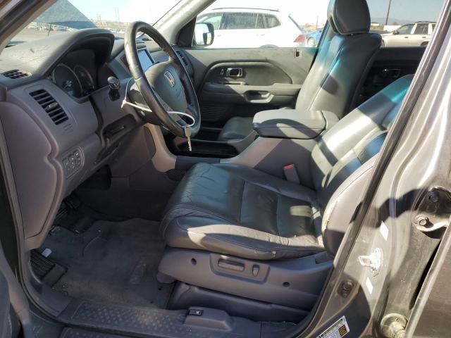 2HKYF185X7H510800 - 2007 HONDA PILOT EXL გრაფიტი ფოტო 7