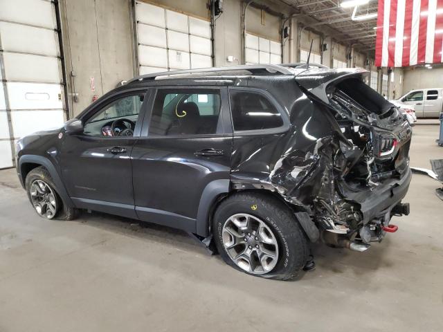 1C4PJMBX4KD395423 - 2019 JEEP CHEROKEE TRAILHAWK BLACK photo 2