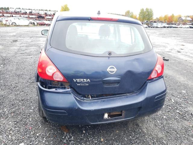 3N1BC13E58L454274 - 2008 NISSAN VERSA S BLUE photo 6