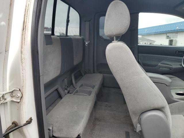 5TEUU42N66Z160026 - 2006 TOYOTA TACOMA ACCESS CAB თეთრი ფოტო 10