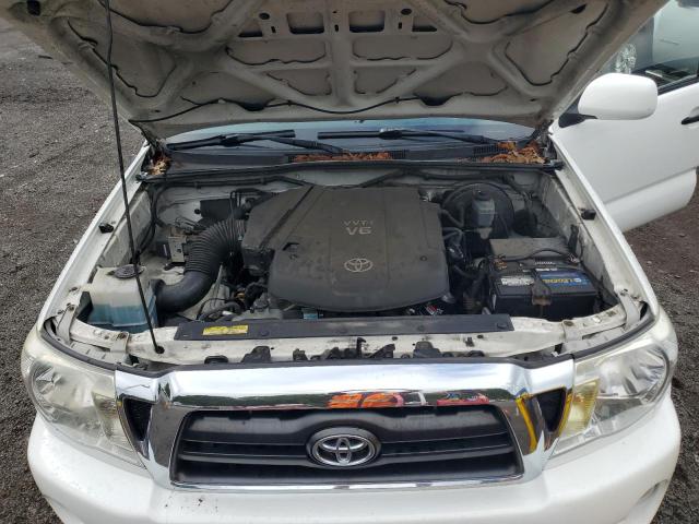 5TEUU42N66Z160026 - 2006 TOYOTA TACOMA ACCESS CAB თეთრი ფოტო 11