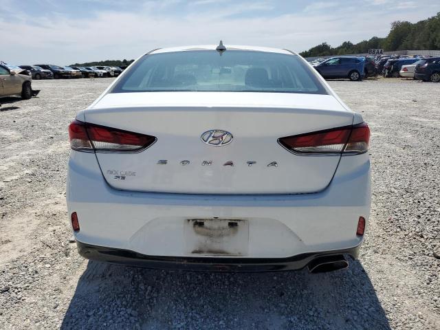 5NPE24AF0JH624993 - 2018 HYUNDAI SONATA SE WHITE photo 6