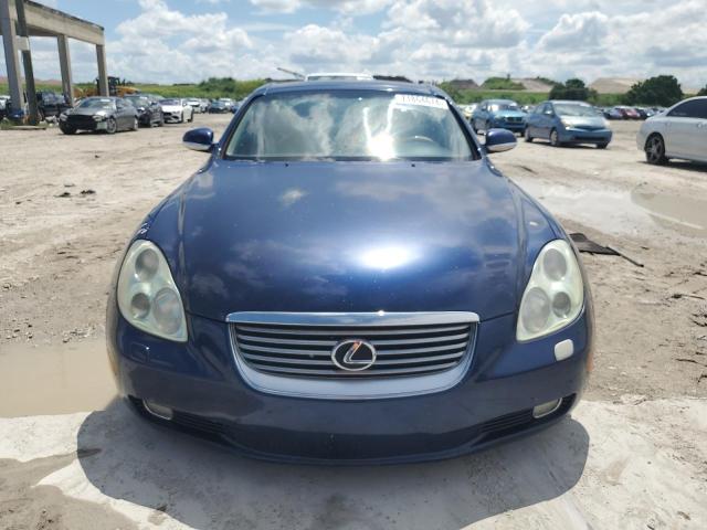 JTHFN48YX20014275 - 2002 LEXUS SC 430 BLUE photo 5