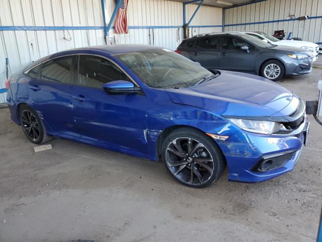 2HGFC2F88LH571425 - 2020 HONDA CIVIC SPORT 蓝色 照片 4