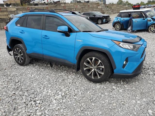 2T3P1RFV5MW218732 - 2021 TOYOTA RAV4 XLE 蓝色 照片 4