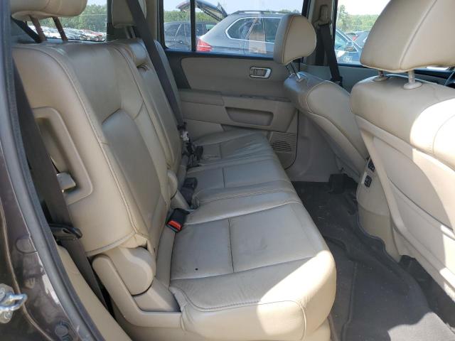 5FNYF3H5XCB043074 - 2012 HONDA PILOT EXL ნაცრისფერი ფოტო 11
