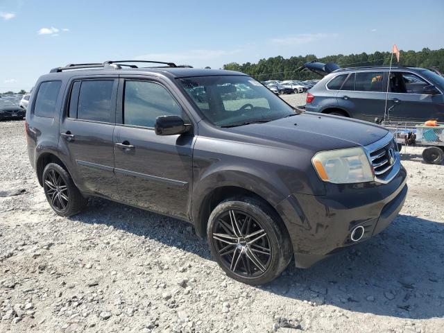 5FNYF3H5XCB043074 - 2012 HONDA PILOT EXL ნაცრისფერი ფოტო 4