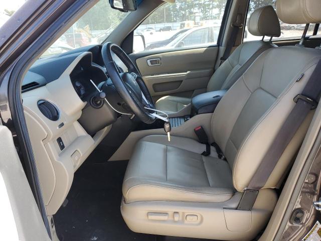 5FNYF3H5XCB043074 - 2012 HONDA PILOT EXL ნაცრისფერი ფოტო 7