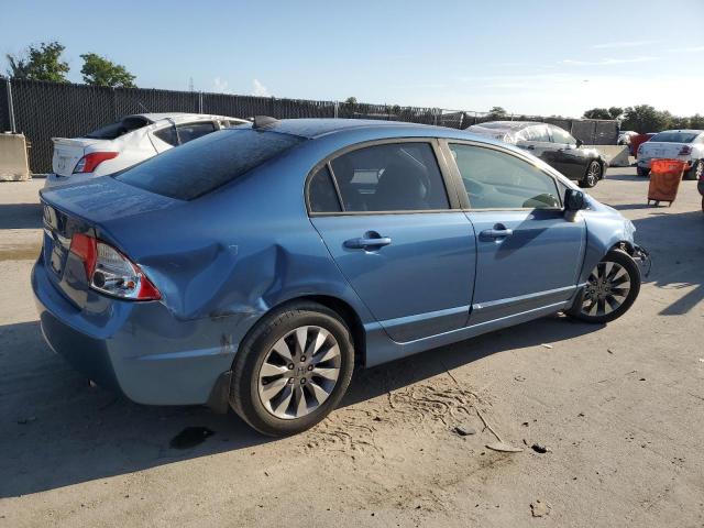 1HGFA16869L001709 - 2009 HONDA CIVIC EX 蓝色 照片 3