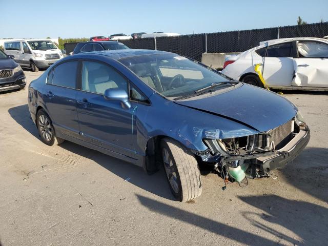 1HGFA16869L001709 - 2009 HONDA CIVIC EX 蓝色 照片 4