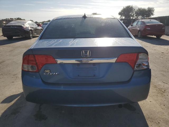 1HGFA16869L001709 - 2009 HONDA CIVIC EX 蓝色 照片 6