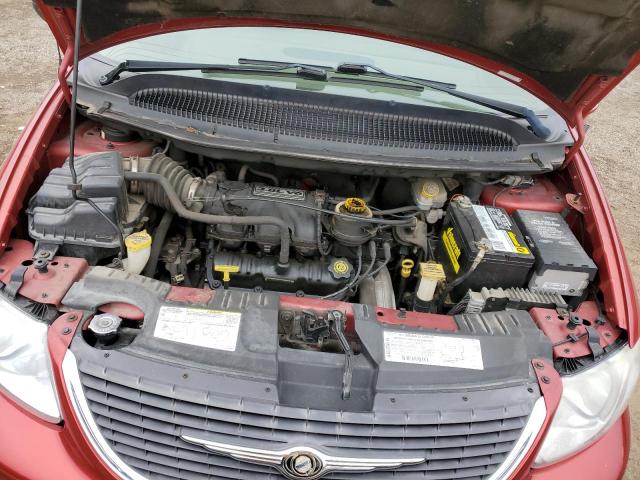 2C4GP54L62R784981 - 2002 CHRYSLER TOWN & COU LXI RED photo 12