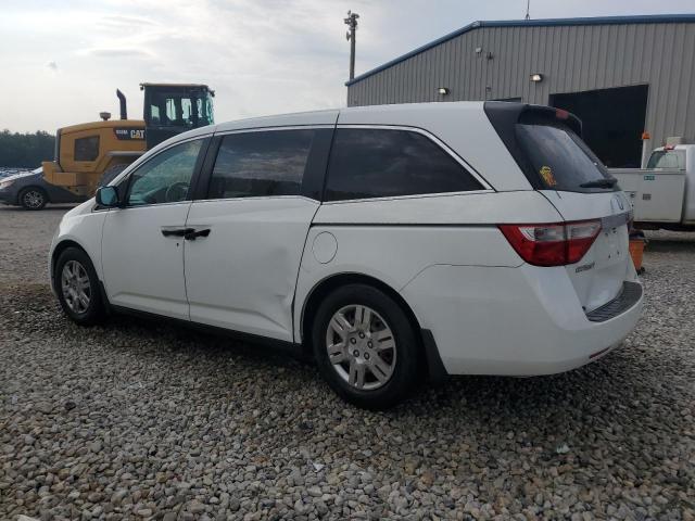 5FNRL5H27DB086545 - 2013 HONDA ODYSSEY LX WHITE photo 2