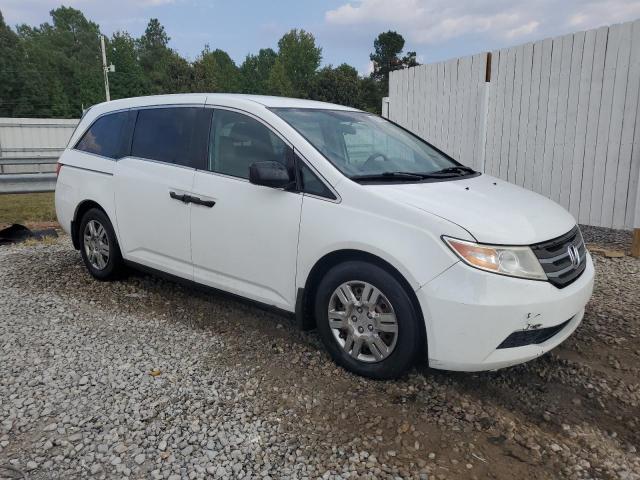 5FNRL5H27DB086545 - 2013 HONDA ODYSSEY LX WHITE photo 4