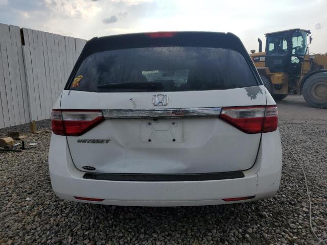 5FNRL5H27DB086545 - 2013 HONDA ODYSSEY LX WHITE photo 6