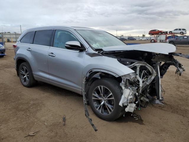 5TDJKRFH5GS255752 - 2016 TOYOTA HIGHLANDER XLE SILVER photo 4