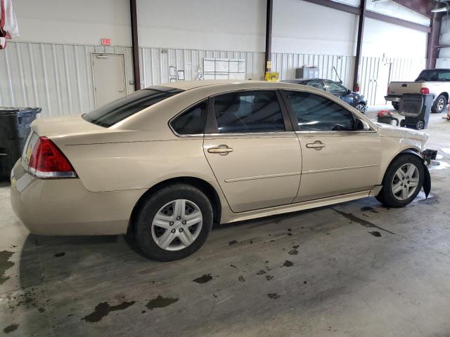 2G1WA5EK6A1221406 - 2010 CHEVROLET IMPALA LS GOLD photo 3