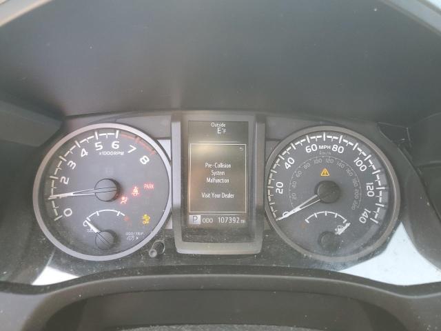 3TMCZ5AN7JM174866 - 2018 TOYOTA TACOMA DOUBLE CAB Turuncu fotoğraf 9