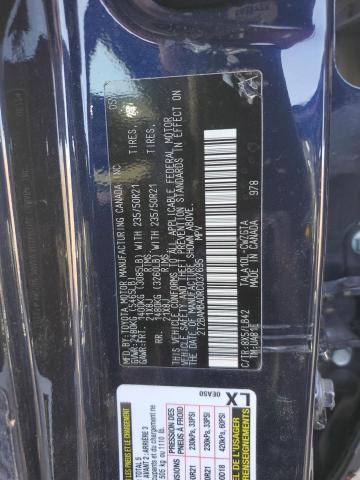 2T2BAMBA0RC037695 - 2024 LEXUS RX 350 BASE BLUE photo 13