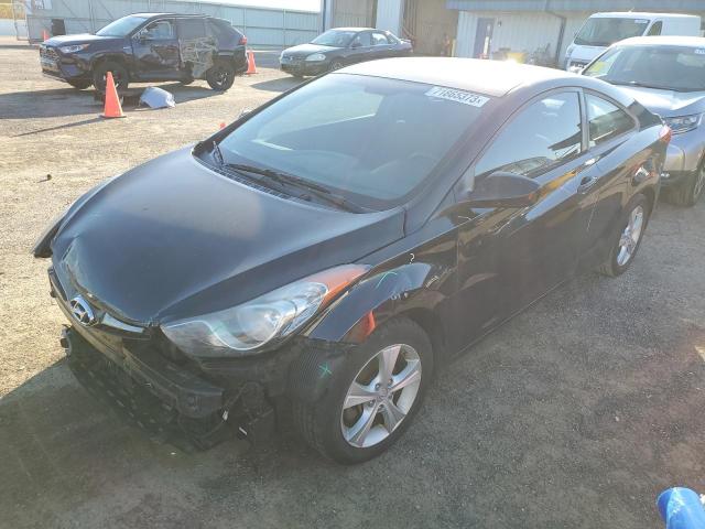 KMHDH6AE7DU007030 - 2013 HYUNDAI ELANTRA CO GS BLACK photo 1