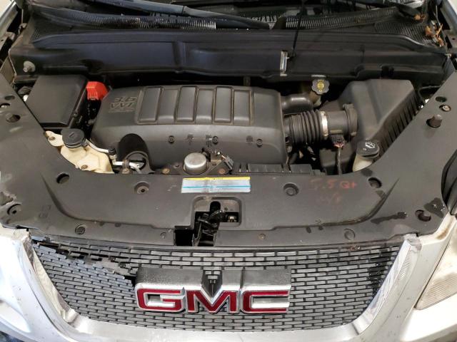 1GKLRKED5AJ186967 - 2010 GMC ACADIA SL SILVER photo 12