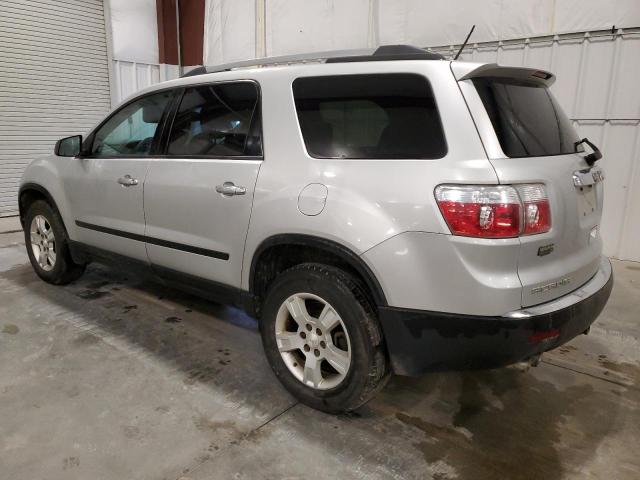 1GKLRKED5AJ186967 - 2010 GMC ACADIA SL SILVER photo 2