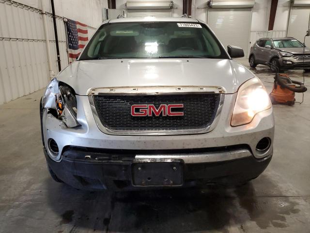 1GKLRKED5AJ186967 - 2010 GMC ACADIA SL SILVER photo 5