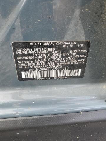 JF2GUADC3R8325710 - 2024 SUBARU CROSSTREK PREMIUM BLUE photo 14