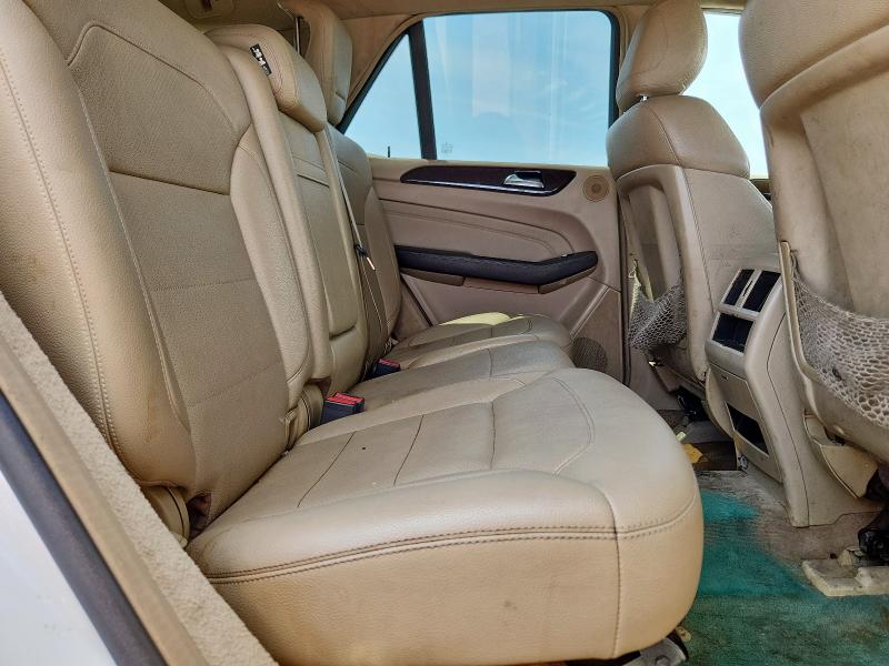 4JGDA5JB2FA489575 - 2015 MERCEDES-BENZ ML 350 WHITE photo 11